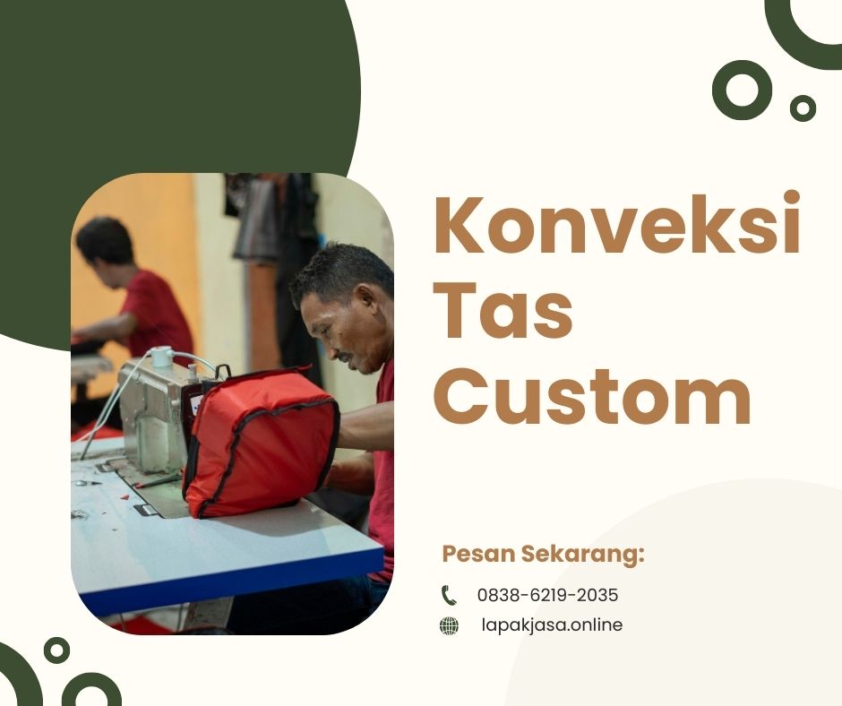 Konveksi Tas Custom Kangmase, Solusi Tas Custom Terbaik – 0838-6219-2035